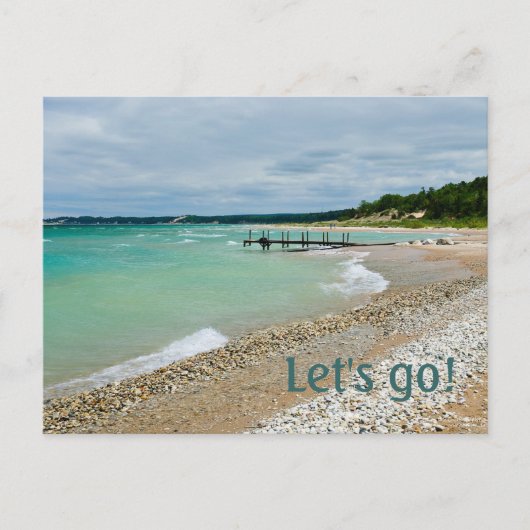 Uitnodiging meer briefkaart (Voorkant)