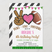 Uitnodiging Meisjesvoetbal (Voorkant / Achterkant)