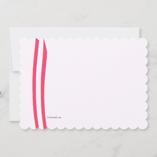 Uitnodiging met bellen blazen (Achterkant)