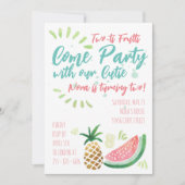 Uitnodiging met betrekking tot de met de partij ge (Voorkant)