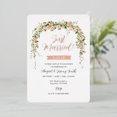 Uitnodiging met folie (Staand Voorkant)