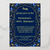 Uitnodiging met folie (Voorkant)