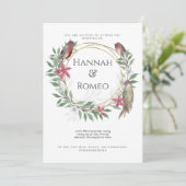 Uitnodiging met kerstthema (Staand voorkant)