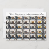 Uitnodiging met led-beeldscherm (Voorkant)