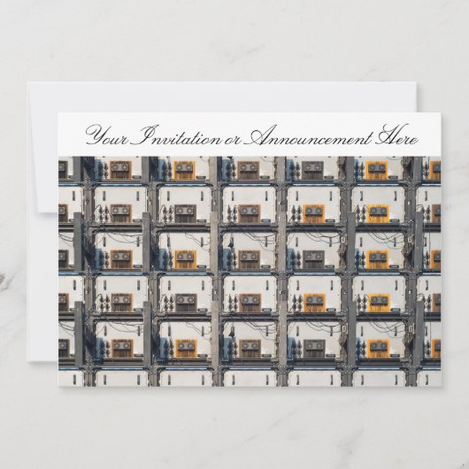 Uitnodiging met led-beeldscherm (Voorkant)