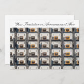 Uitnodiging met led-beeldscherm (Voorkant / Achterkant)