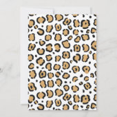 Uitnodiging met luipaard thema (Achterkant)