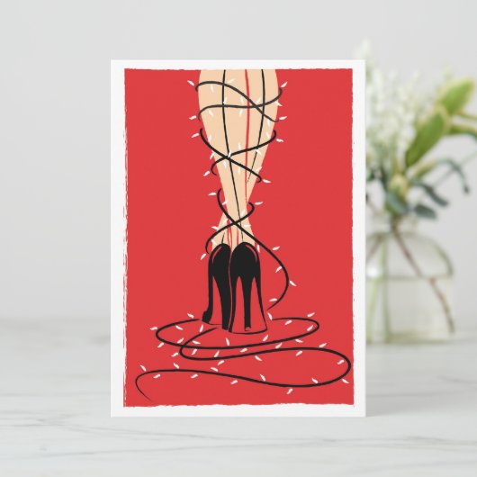 Uitnodiging met onmiddellijke ingang (Staand voorkant)