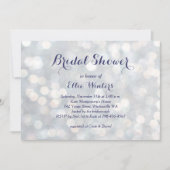 Uitnodiging met reserveverlichting in bridal (Voorkant)