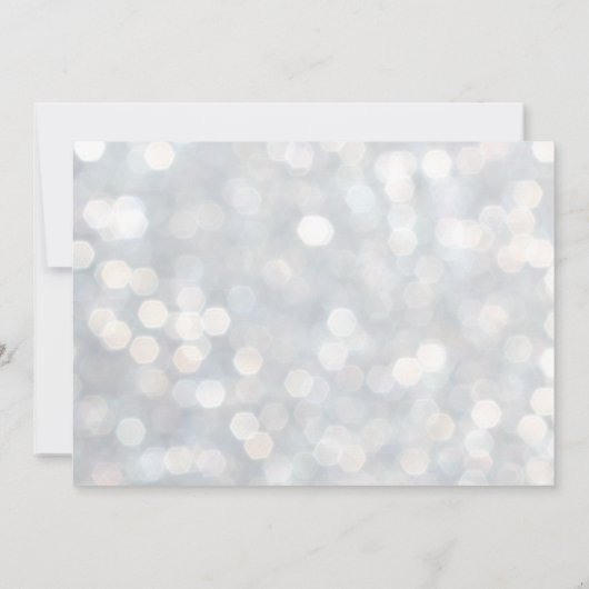 Uitnodiging met reserveverlichting in bridal (Achterkant)