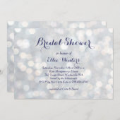 Uitnodiging met reserveverlichting in bridal (Voorkant / Achterkant)