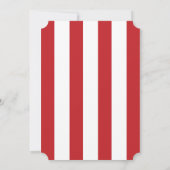 Uitnodiging met versleten schedel en botten in pir (Achterkant)