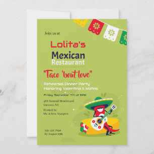 Uitnodiging Mexicaans Restaurant