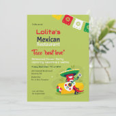 Uitnodiging Mexicaans Restaurant (Staand voorkant)