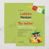 Uitnodiging Mexicaans Restaurant (Voorkant / Achterkant)