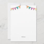 Uitnodiging Mexicaanse Guitar Graduation Party (Achterkant)