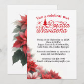 Uitnodiging Mexicaanse Kerst Posada-feest (Voorkant / Achterkant)