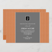 Uitnodiging Mini Dots Feestje (Voorkant / Achterkant)