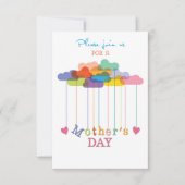 Uitnodiging,  Moederdag brunch Kaart (Voorkant)