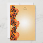 Uitnodiging Monarch Butterflies (Achterkant)