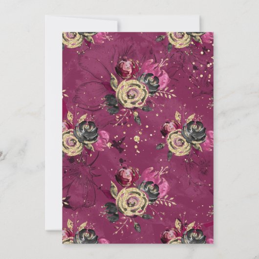 Uitnodiging motorfietsen met huwelijk (Achterkant)