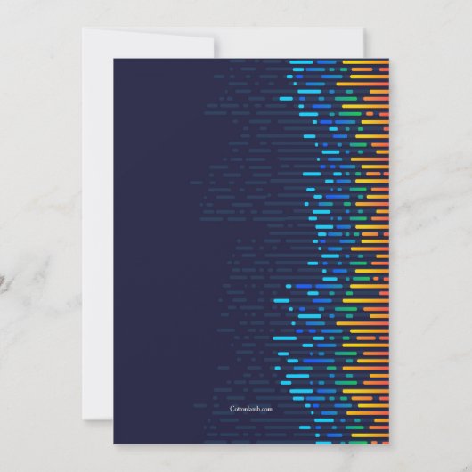 Uitnodiging muziekfestival (Achterkant)