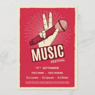 Uitnodiging muziekreeftenconcert in Retro