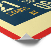 Uitnodiging muziekreeftenconcert in Retro Poster (Hoek)