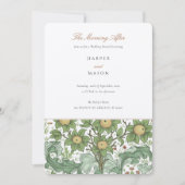 Uitnodiging na bruiloft brunch - De ochtend erna (Voorkant)