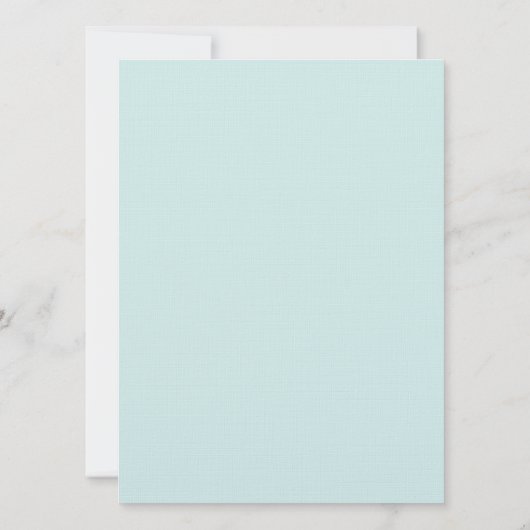 Uitnodiging na de bruiloftsreceptie (Achterkant)