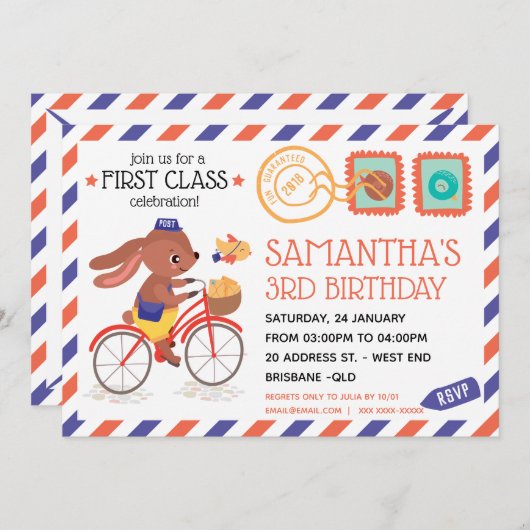 Uitnodiging na Kantoor (Voorkant / Achterkant)