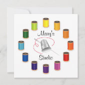 Uitnodiging naar je Studio!  (Voorkant)