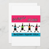 Uitnodiging nacht nacht (Voorkant / Achterkant)