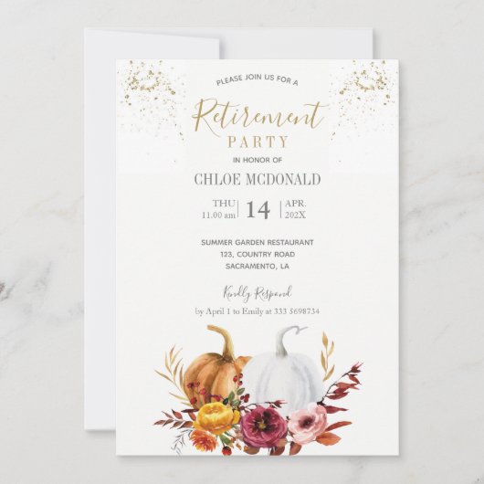 Uitnodiging najaar Pensioenpartij (Voorkant)