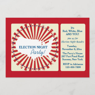 Uitnodiging nationale verkiezingsnacht