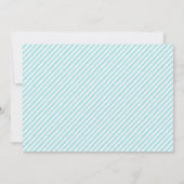 Uitnodiging nautisch anker Baby shower, Boy (Achterkant)