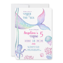 Uitnodiging nautisch thema verjaardag.