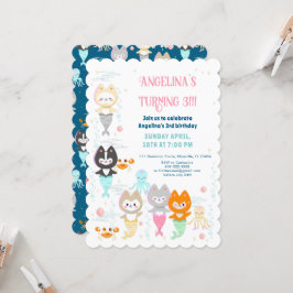 Uitnodiging nautische thema verjaardag.