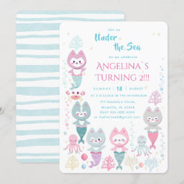 Uitnodiging nautische thema verjaardag.