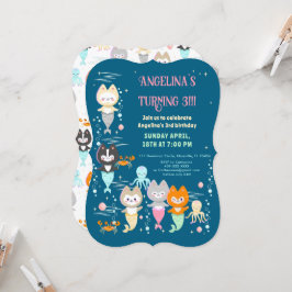 Uitnodiging nautische thema verjaardag.