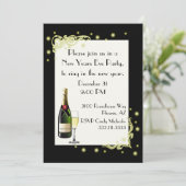 Uitnodiging nieuwe jaren (Staand voorkant)