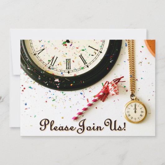 Uitnodiging nieuwe jaren (Voorkant)