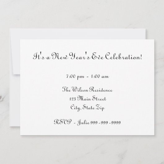 Uitnodiging nieuwe jaren (Achterkant)