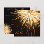 Uitnodiging nieuwe jaren (Voorkant / Achterkant)