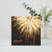 Uitnodiging nieuwe jaren (Staand voorkant)