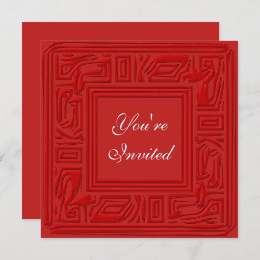 Uitnodiging nieuwe jaren (Voorkant / Achterkant)