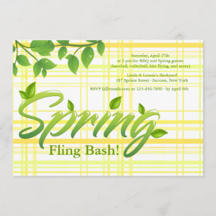 Uitnodiging nieuwe lente