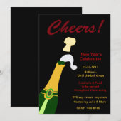 Uitnodiging nieuwjaar (Voorkant / Achterkant)