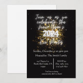 Uitnodiging nieuwjaar 2024 (Voorkant / Achterkant)