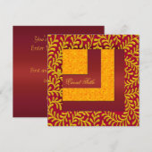 Uitnodiging nieuwjaarsdag (Voorkant / Achterkant)